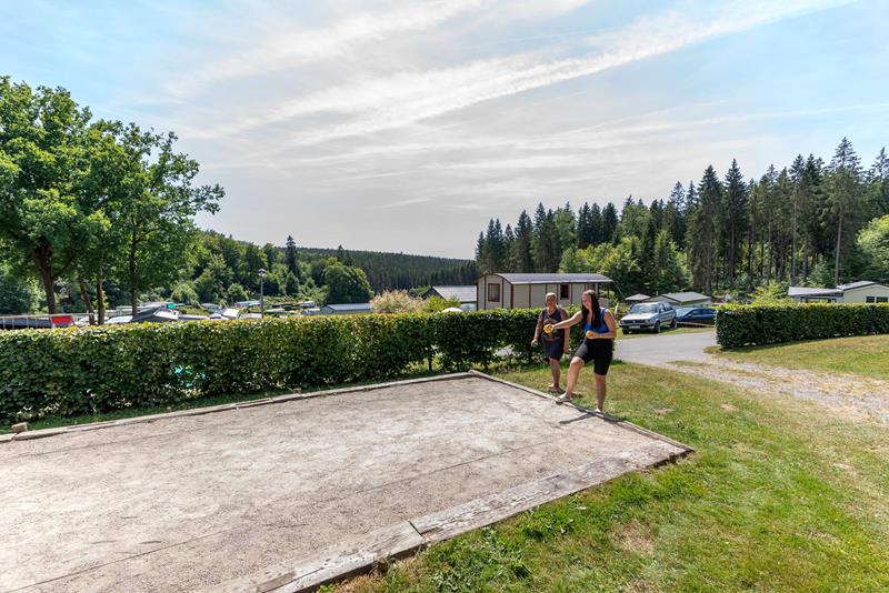 De regio rond de camping